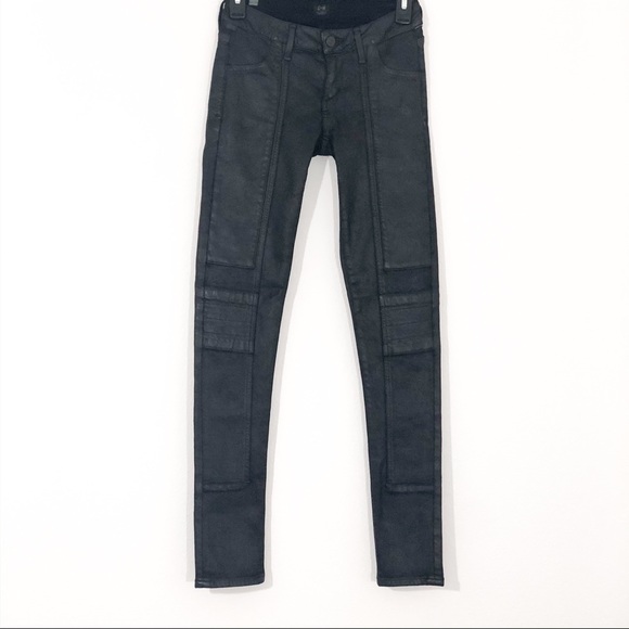 Citizens of Humanity Logan Moto in Black - Picture 2 of 8